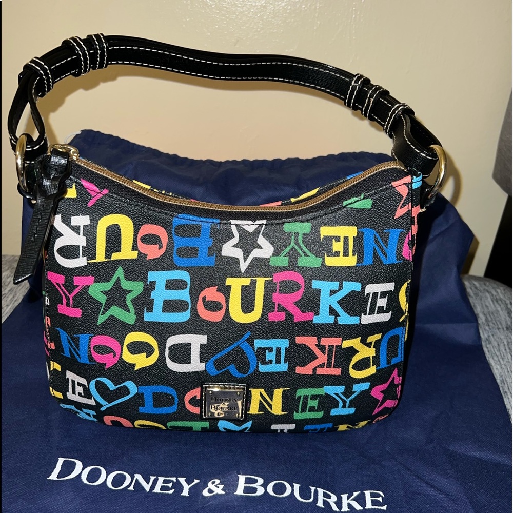 Dooney & Bourke Ostrich| Kiley Hobo
Shoulder Bag| multi color